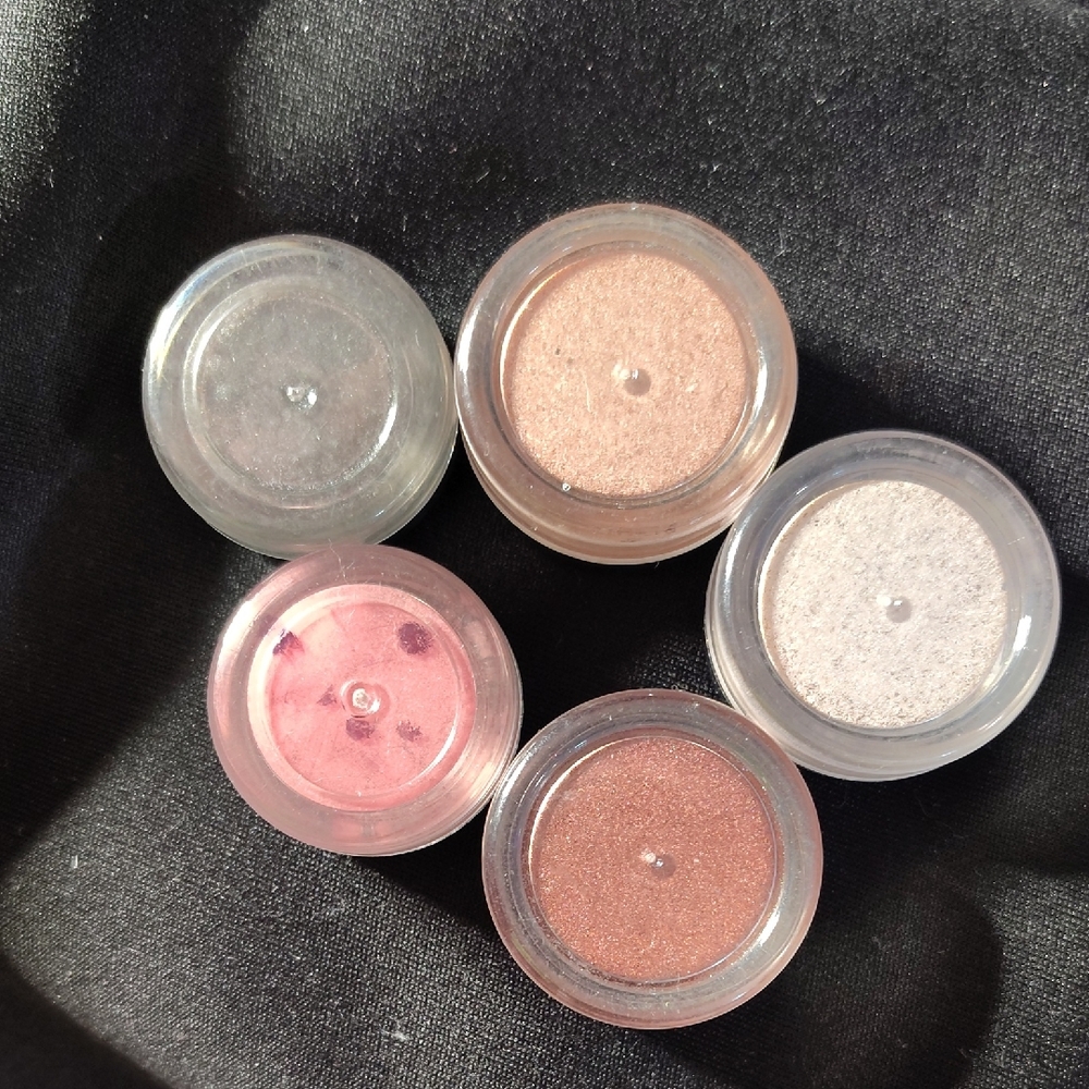 Shimmer Eyeshadow Set - Pink, Gold, Silver